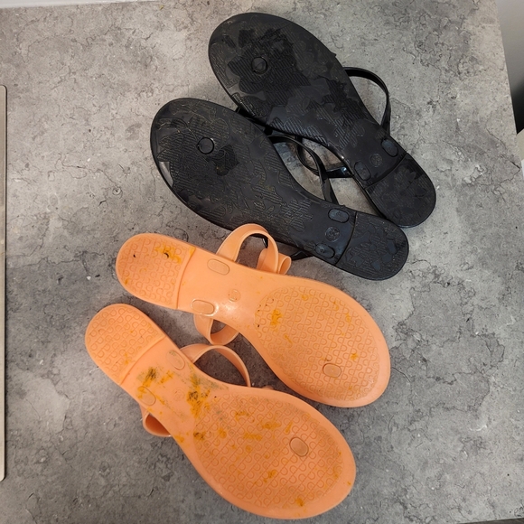 Silicone Flip Flop with Bow - Picture 2 of 10